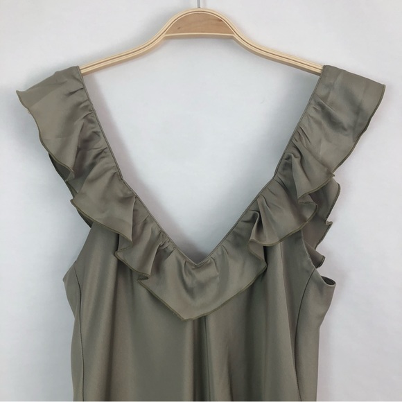 Show Me Your MuMu Olive Green Midi Dress - Picture 5 of 13